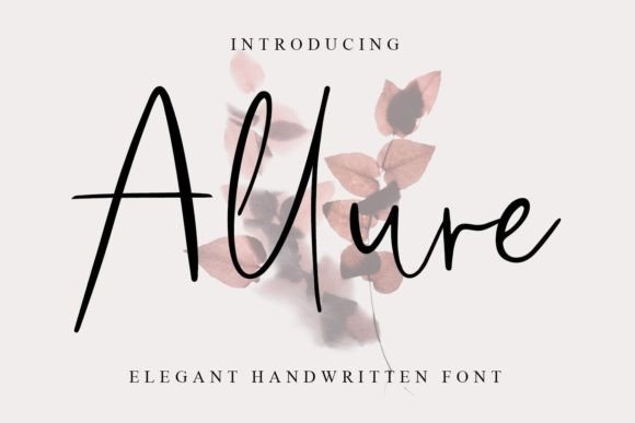 Allure: A Graceful Script Font
