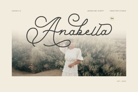 Anabella: A Refined Script Font for Modern Marketing