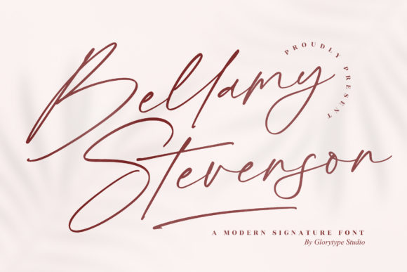 Bellamy Stevenson Font: Elegant Script for Digital Marketing