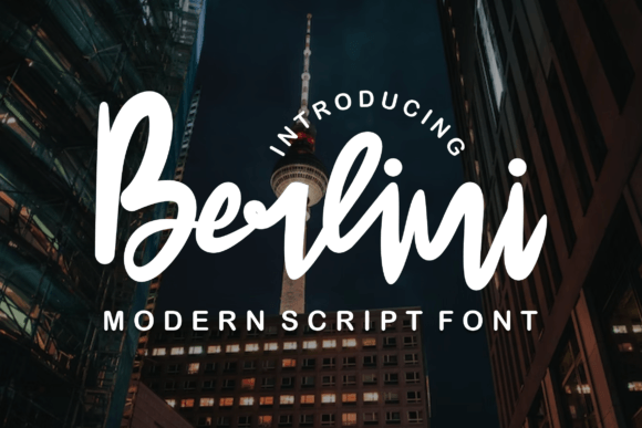 Berlini: A Bold Handwritten Font