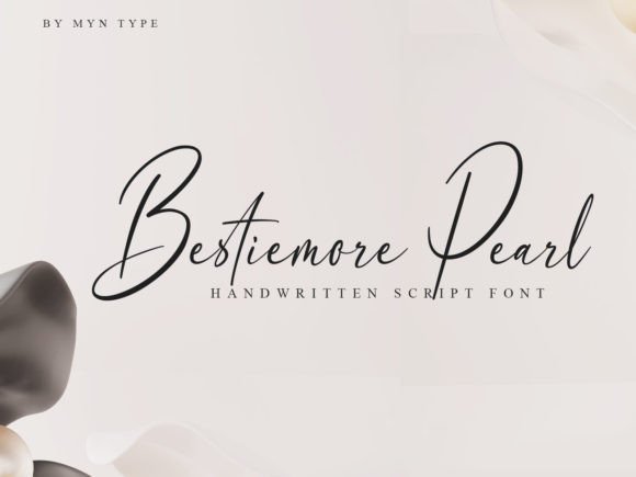 Bestiemore Pearl: A Classy Script Font