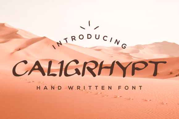 Caligrhypt: A Handwritten Font for Business
