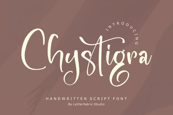 Chystigra: A Stylish Script Font