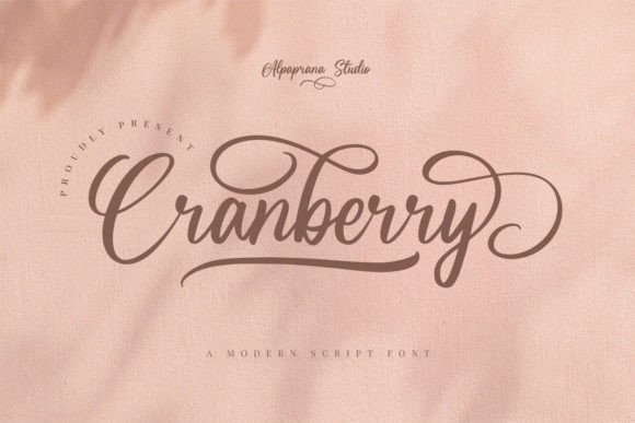 Cranberry Font Review