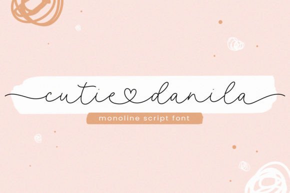 Cutie Danila: A Handwritten Font for Creative Makers