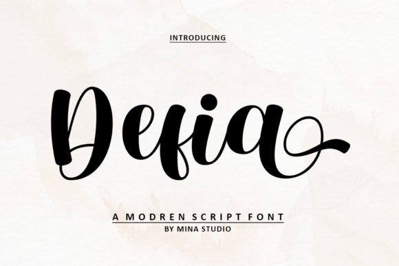 Defia: A Font That Elevates Branding
