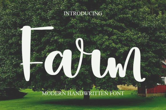 Farm Font: A Trendy Typeface for Business Branding