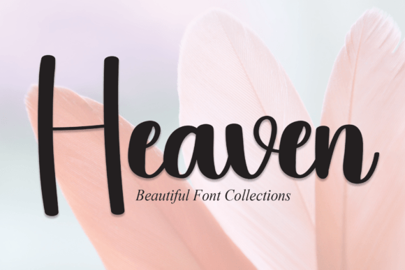 Heaven: A Font for Elegant Campaigns