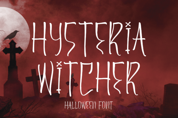 Hysteria Witcher: A Spooky Font for Bold Campaigns