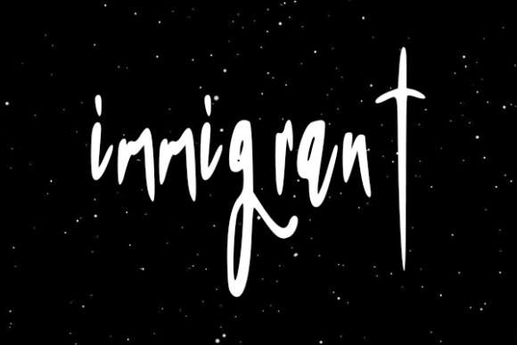 Immigrant: A Font for Thoughtful Design