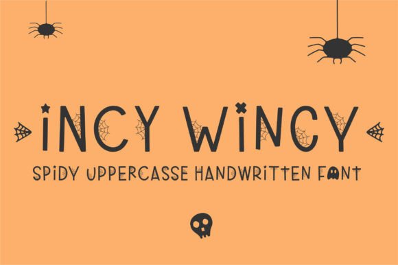 Incy Wincy: A Halloween Font for Creative Projects