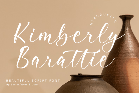 Kimberly Barattie – Elegant Script Font for Business