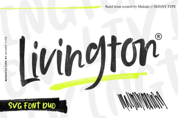 Livington Duo: A Stylish Font for Creative Projects