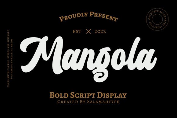 Mangola: A Bold Script Font for Impactful Campaigns