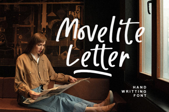 Movelite: A Smooth Script Font for Digital Marketing