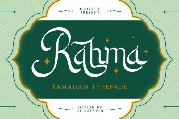 Rahma: A Bold Display Font for Web Design