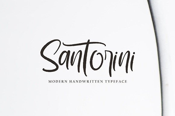 Santorini Font: Elegant Script for Web Design